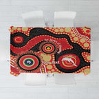 Dolphins NAIDOC Week 2026 Personalised Tablecloth 50 Years of Deadly Aboriginal Art