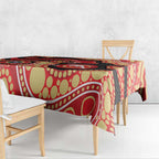 Dolphins NAIDOC Week 2026 Personalised Tablecloth 50 Years of Deadly Aboriginal Art