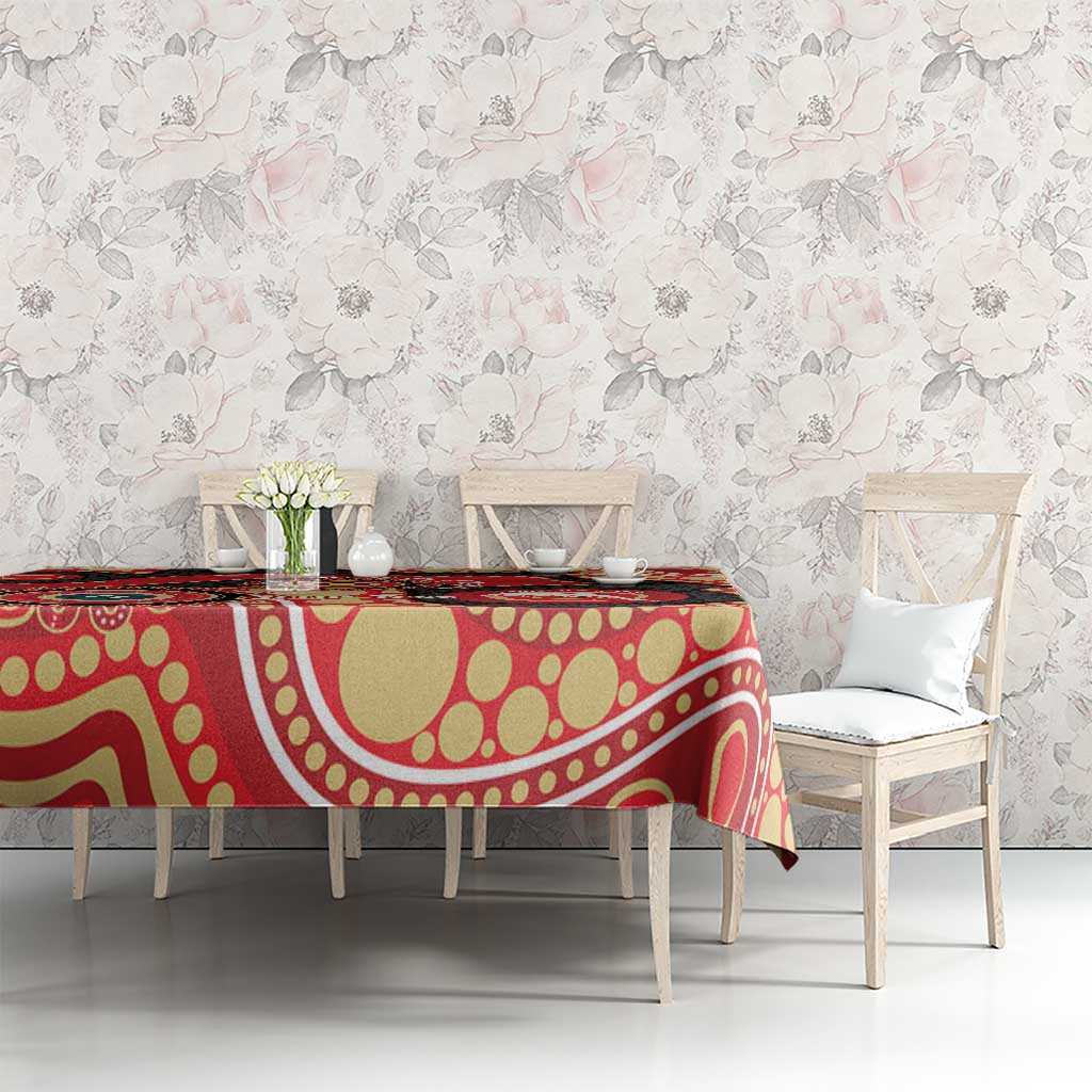 Dolphins NAIDOC Week 2026 Personalised Tablecloth 50 Years of Deadly Aboriginal Art