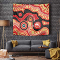 Dolphins NAIDOC Week 2026 Personalised Tapestry 50 Years of Deadly Aboriginal Art