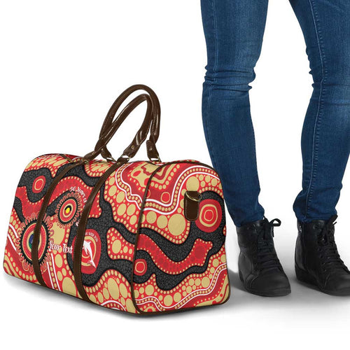 Dolphins NAIDOC Week 2026 Personalised Travel Bag 50 Years of Deadly Aboriginal Art