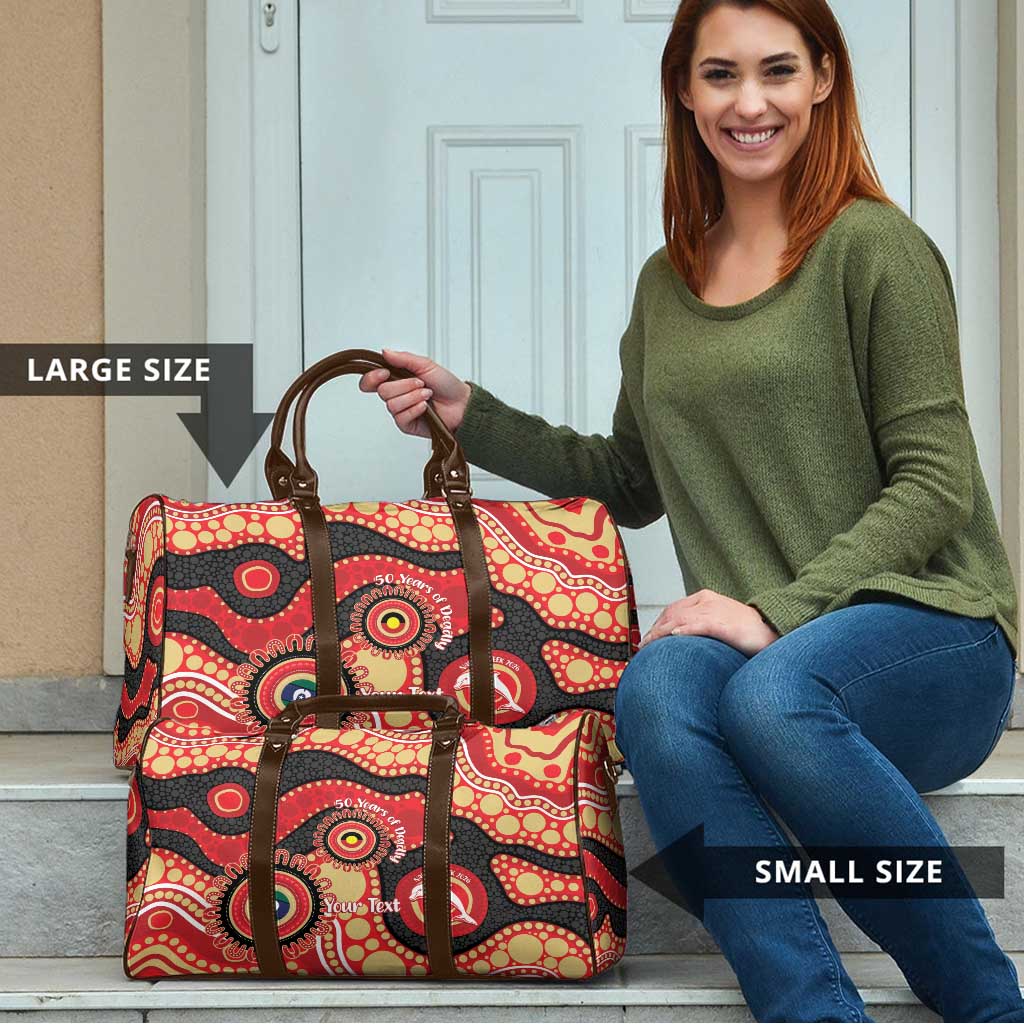Dolphins NAIDOC Week 2026 Personalised Travel Bag 50 Years of Deadly Aboriginal Art