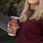 Dolphins NAIDOC Week 2026 Personalised Tumbler Cup 50 Years of Deadly Aboriginal Art