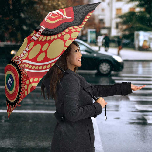 Dolphins NAIDOC Week 2026 Personalised Umbrella 50 Years of Deadly Aboriginal Art
