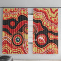 Dolphins NAIDOC Week 2026 Personalised Window Curtain 50 Years of Deadly Aboriginal Art
