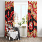 Dolphins NAIDOC Week 2026 Personalised Window Curtain 50 Years of Deadly Aboriginal Art