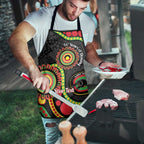 Panthers NAIDOC Week 2026 Personalised Apron 50 Years of Deadly Aboriginal Art Black
