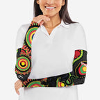 Panthers NAIDOC Week 2026 Personalised Arm Sleeves 50 Years of Deadly Aboriginal Art Black