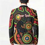 Panthers NAIDOC Week 2026 Personalised Blazer 50 Years of Deadly Aboriginal Art Black