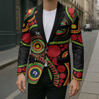 Panthers NAIDOC Week 2026 Personalised Blazer 50 Years of Deadly Aboriginal Art Black