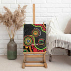 Panthers NAIDOC Week 2026 Personalised Canvas Wall Art 50 Years of Deadly Aboriginal Art Black