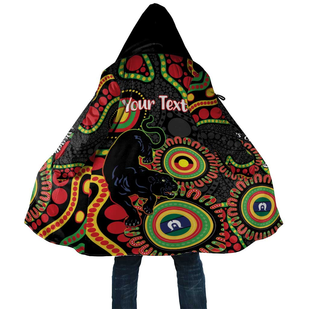 Panthers NAIDOC Week 2026 Personalised Cloak 50 Years of Deadly Aboriginal Art Black