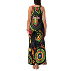 Panthers NAIDOC Week 2026 Personalised Family Matching Tank Maxi Dress and Hawaiian Shirt 50 Years of Deadly Aboriginal Art Black