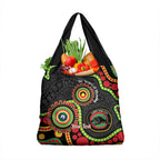 Panthers NAIDOC Week 2026 Personalised Grocery Bag 50 Years of Deadly Aboriginal Art Black