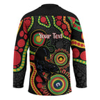 Panthers NAIDOC Week 2026 Personalised Hockey Jersey 50 Years of Deadly Aboriginal Art Black