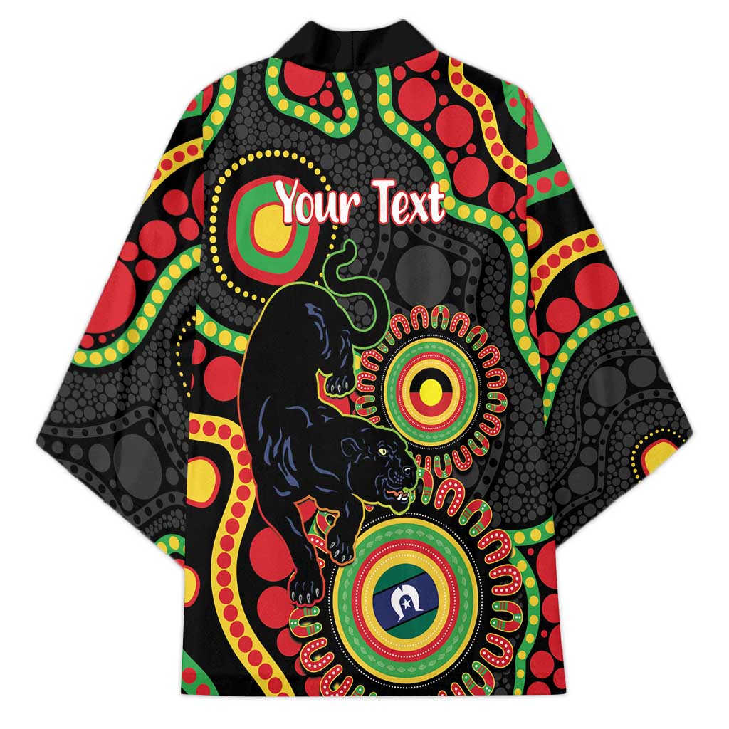 Panthers NAIDOC Week 2026 Personalised Kimono 50 Years of Deadly Aboriginal Art Black