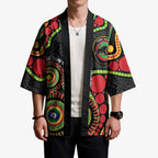 Panthers NAIDOC Week 2026 Personalised Kimono 50 Years of Deadly Aboriginal Art Black