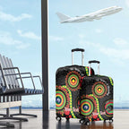 Panthers NAIDOC Week 2026 Personalised Luggage Cover 50 Years of Deadly Aboriginal Art Black