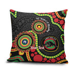 Panthers NAIDOC Week 2026 Personalised Pillow Cover 50 Years of Deadly Aboriginal Art Black