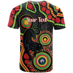 Panthers NAIDOC Week 2026 Personalised T Shirt 50 Years of Deadly Aboriginal Art Black