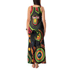 Panthers NAIDOC Week 2026 Personalised Tank Maxi Dress 50 Years of Deadly Aboriginal Art Black