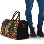 Panthers NAIDOC Week 2026 Personalised Travel Bag 50 Years of Deadly Aboriginal Art Black