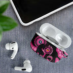 Panthers NAIDOC Week 2026 Personalised AirPods Case 50 Years of Deadly Aboriginal Art Pink