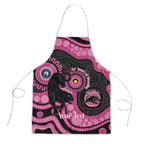 Panthers NAIDOC Week 2026 Personalised Apron 50 Years of Deadly Aboriginal Art Pink