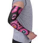 Panthers NAIDOC Week 2026 Personalised Arm Sleeves 50 Years of Deadly Aboriginal Art Pink