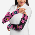Panthers NAIDOC Week 2026 Personalised Arm Sleeves 50 Years of Deadly Aboriginal Art Pink