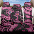 Panthers NAIDOC Week 2026 Personalised Back Car Seat Cover 50 Years of Deadly Aboriginal Art Pink