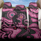 Panthers NAIDOC Week 2026 Personalised Back Car Seat Cover 50 Years of Deadly Aboriginal Art Pink