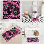 Panthers NAIDOC Week 2026 Personalised Bathroom Set 50 Years of Deadly Aboriginal Art Pink