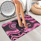 Panthers NAIDOC Week 2026 Personalised Bathroom Set 50 Years of Deadly Aboriginal Art Pink