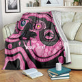Panthers NAIDOC Week 2026 Personalised Blanket 50 Years of Deadly Aboriginal Art Pink