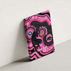 Panthers NAIDOC Week 2026 Personalised Canvas Wall Art 50 Years of Deadly Aboriginal Art Pink