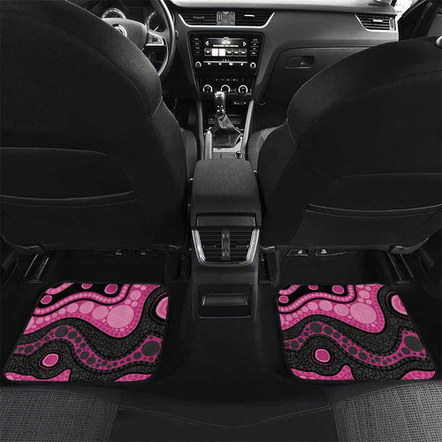Panthers NAIDOC Week 2026 Personalised Car Mats 50 Years of Deadly Aboriginal Art Pink