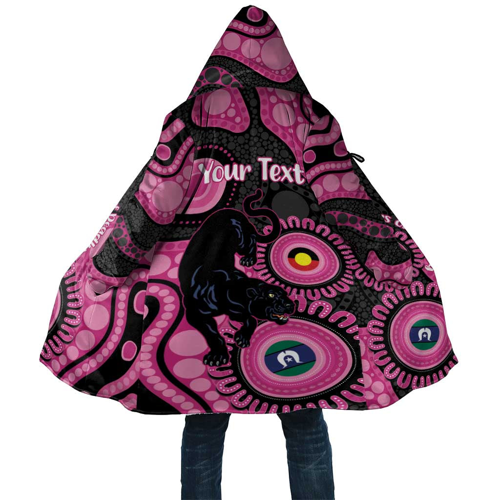Panthers NAIDOC Week 2026 Personalised Cloak 50 Years of Deadly Aboriginal Art Pink