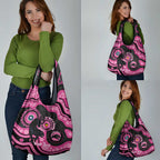 Panthers NAIDOC Week 2026 Personalised Grocery Bag 50 Years of Deadly Aboriginal Art Pink