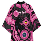 Panthers NAIDOC Week 2026 Personalised Kimono 50 Years of Deadly Aboriginal Art Pink