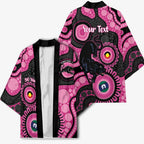 Panthers NAIDOC Week 2026 Personalised Kimono 50 Years of Deadly Aboriginal Art Pink