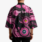 Panthers NAIDOC Week 2026 Personalised Kimono 50 Years of Deadly Aboriginal Art Pink