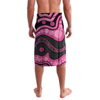 Panthers NAIDOC Week 2026 Personalised Lavalava 50 Years of Deadly Aboriginal Art Pink