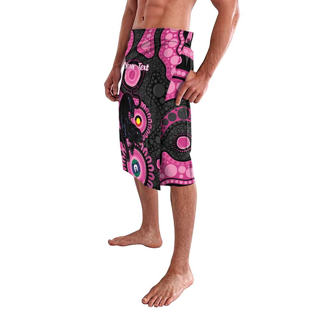 Panthers NAIDOC Week 2026 Personalised Lavalava 50 Years of Deadly Aboriginal Art Pink