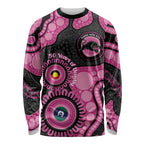 Panthers NAIDOC Week 2026 Personalised Long Sleeve Shirt 50 Years of Deadly Aboriginal Art Pink