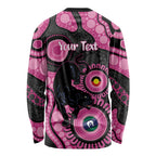 Panthers NAIDOC Week 2026 Personalised Long Sleeve Shirt 50 Years of Deadly Aboriginal Art Pink