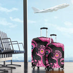 Panthers NAIDOC Week 2026 Personalised Luggage Cover 50 Years of Deadly Aboriginal Art Pink