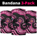 Panthers NAIDOC Week 2026 Personalised Neck Gaiter 50 Years of Deadly Aboriginal Art Pink