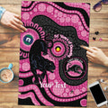 Panthers NAIDOC Week 2026 Personalised Puzzle 50 Years of Deadly Aboriginal Art Pink
