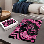 Panthers NAIDOC Week 2026 Personalised Puzzle 50 Years of Deadly Aboriginal Art Pink